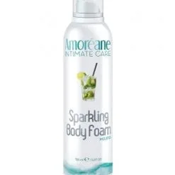 Amoreane Med Mousse De Massage érotique Crépitante Mojito Menthe 150ml - Amoréane