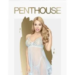 Nuisette Type Babydoll En Dentelle Bleue Naughty - Penthouse 5 Nuisette Type Babydoll En Dentelle Bleue Naughty - Penthouse -LINGERIES Soldes nuisette naughty doll bleue penthouse only love 34100140409012