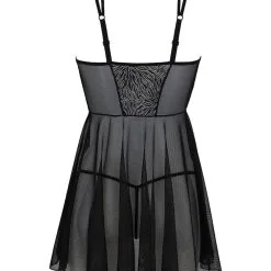 Passion Lingerie Ensemble 2 Pièces Nuisette Coquine Et String Assorti Selaginella - Passion 7 Passion Lingerie Ensemble 2 Pièces Nuisette Coquine Et String Assorti Selaginella - Passion -LINGERIES Soldes nuisette selaginella passion eco collection only love 34099230507188