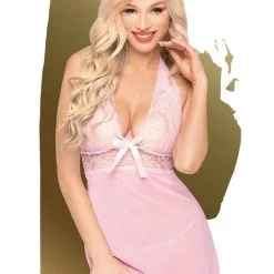 Robe Nuisette Sexy Rose Transparent Sweet & Spicy - Penthouse
