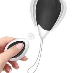Oeuf Clitoridien Avec Vibration Puissante + Télécommande Sans Fil Love Egg 2 Noir - Yoba