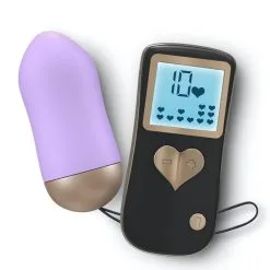 Oeuf Vibrant à Pile Avec Télécommande 7,5 X 3 Cm Cry Baby Mauve - Love To Love