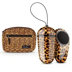 Oeuf Vibrant à Pile Stimulateur Vaginal Panthère 10cm Maha - Panthra