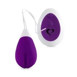 Mini Oeuf Vibrant à Télécommande Sans Fil Anna Violet 3,3cm - Feelztoys