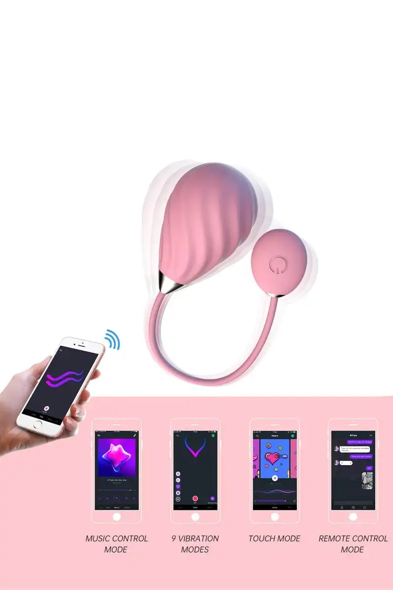 Oeuf Vibrant Connecté Magic Sundae Rose - Magic Motion 4 Oeuf Vibrant Connecté Magic Sundae Rose - Magic Motion – Image 4