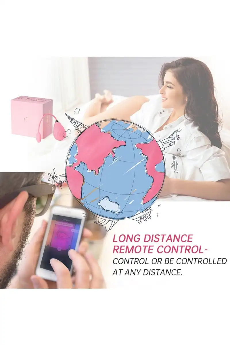 Oeuf Vibrant Connecté Magic Sundae Rose - Magic Motion 2 Oeuf Vibrant Connecté Magic Sundae Rose - Magic Motion – Image 2