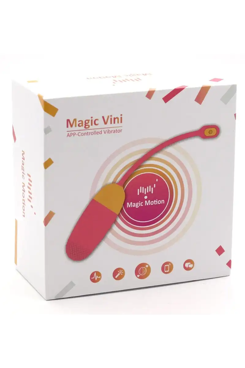 Oeuf Vibrant Connecté Magic Vini Orange - Magic Motion 3 Oeuf Vibrant Connecté Magic Vini Orange - Magic Motion – Image 3