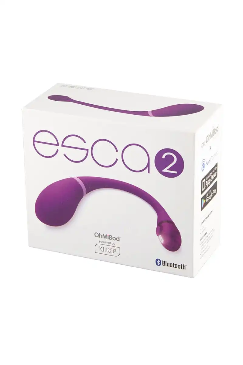 Oeuf Vibrant Lumineux LED Connecté Avec Smartphone Esca 2 - Kiiroo 5 Oeuf Vibrant Lumineux LED Connecté Avec Smartphone Esca 2 - Kiiroo – Image 5