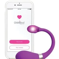 Oeuf Vibrant Lumineux LED Connecté Avec Smartphone Esca 2 - Kiiroo