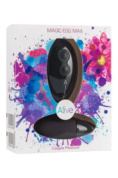 Oeuf Vibrant Sans Fil Pour Plaisir Vaginal Magic Egg Max Black - Alive 2 Oeuf Vibrant Sans Fil Pour Plaisir Vaginal Magic Egg Max Black - Alive – Image 2