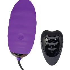 Oeuf Vibrant Sexy Pour Couple Ocean Breeze V2 7,5cm Violet - Adrien Lastic