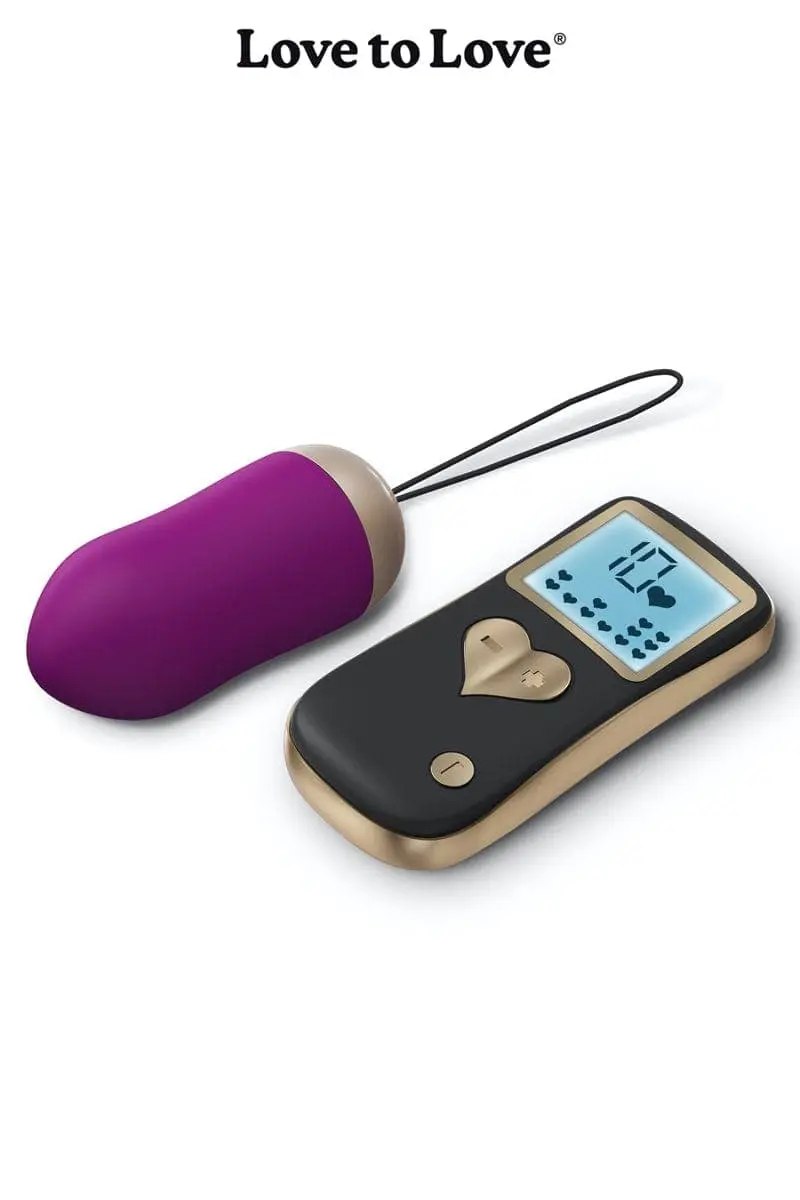 Oeuf Vibrant Télécommandé à Pile Pourpre Cry Baby Purple Rain - Love To Love 2 Oeuf Vibrant Télécommandé à Pile Pourpre Cry Baby Purple Rain - Love To Love – Image 2