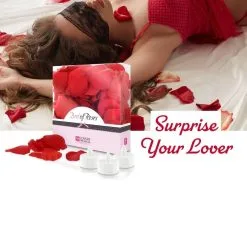 Lover's Premium Pack 100 Pétales De Rose Et 3 Bougies Soirée Romantique - Lovers Premium -LINGERIES Soldes pack 100 petales de rose et 3 bougies soiree romantique lovers premium only love 34597480792244