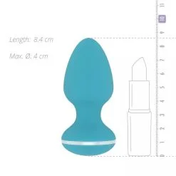 Petit Plug Vibrant En Silicone étanche 10 Modes Vibrant Blanca - Cala Azul -LINGERIES Soldes petit plug vibrant en silicone etanche 10 modes vibrant blanca cala azul only love 40314810728761