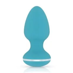 Petit Plug Vibrant En Silicone étanche 10 Modes Vibrant Blanca - Cala Azul
