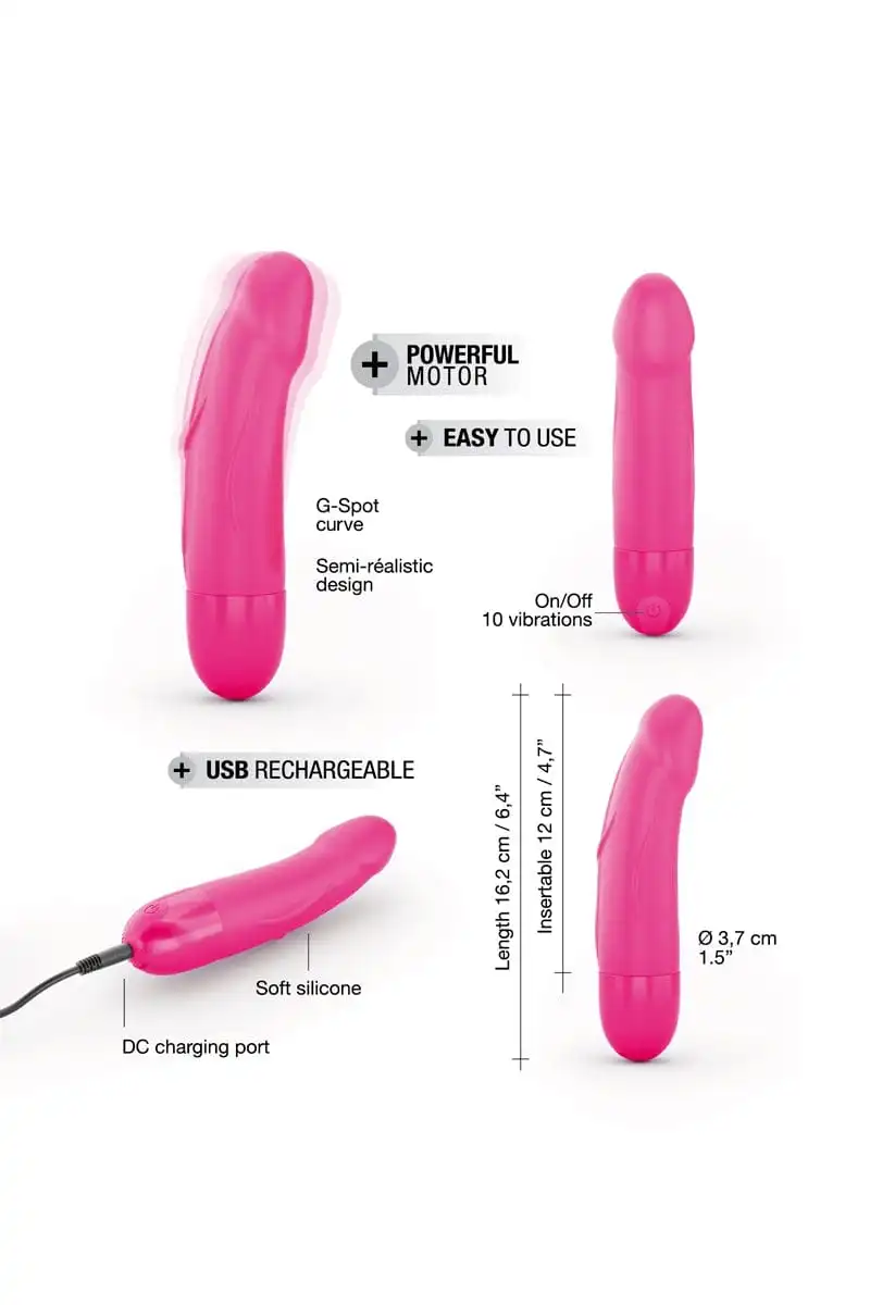 Petit Vibromasseur Multi-fonctions Rechargeable Real Vibration Rose S 2.0 - Dorcel 3 Petit Vibromasseur Multi-fonctions Rechargeable Real Vibration Rose S 2.0 - Dorcel – Image 3