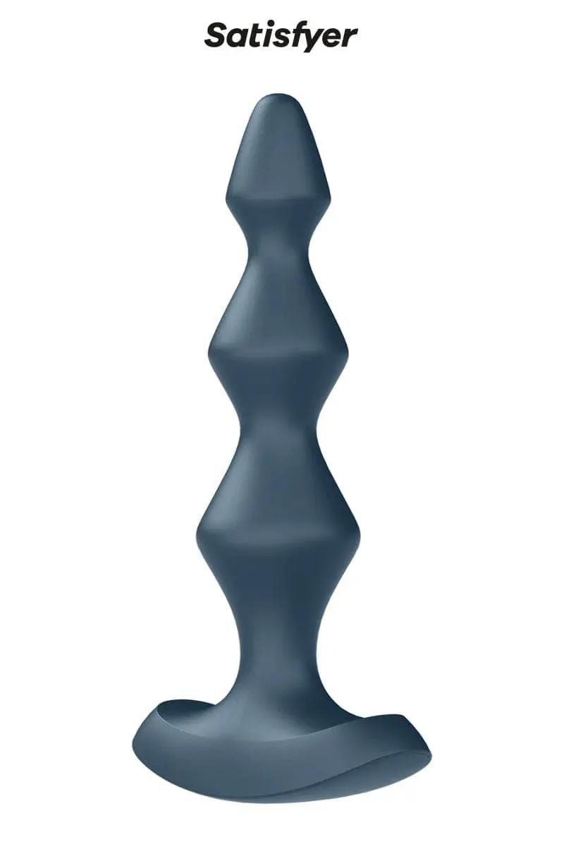 Plug Anal 12 Modes Vibrants Lolli Plug 1 Anthracite 13,9cm - Satisfyer 1 Plug Anal 12 Modes Vibrants Lolli Plug 1 Anthracite 13,9cm - Satisfyer