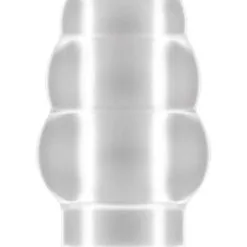 Plug Anal Creux Transparent En Silicone Plug étanche Taille L - SONO