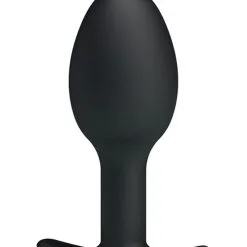 Plug Anal En Silicone 3,2 X 8,4 Cm Avec Bille Stimulante Intégrée - Pretty Love