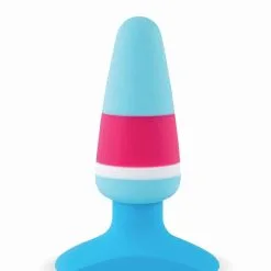 Plug Anal En Silicone Coloré Pénétration Agréable Plugz Colors N1 9cm- FeelzToys