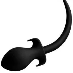 Plug Anal Forme Queue De Chien Silicone XL - Master Series