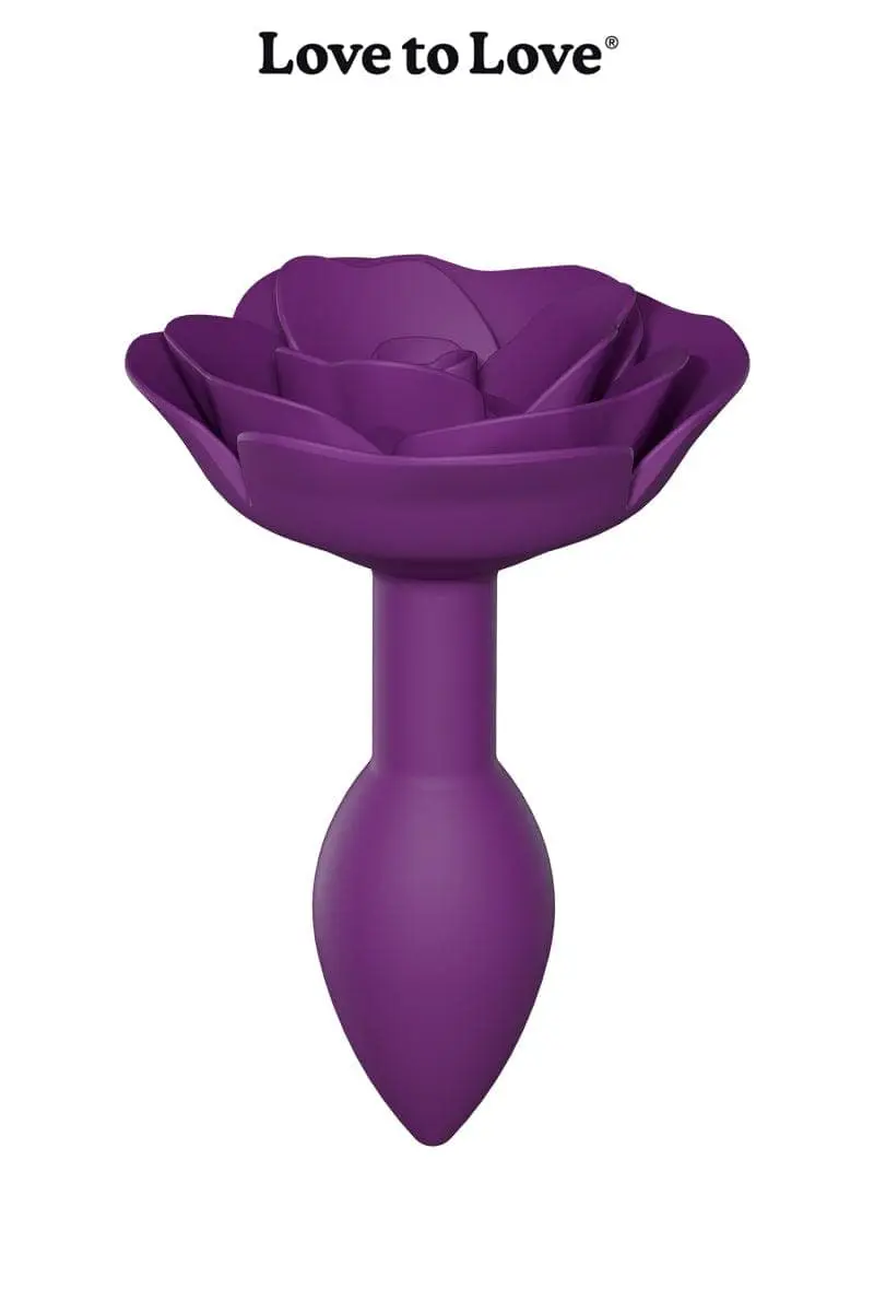 Plug Anal Rosebud Forme Rose 8 X 3 Cm Open Roses Taille S - Love To Love 1 Plug Anal Rosebud Forme Rose 8 X 3 Cm Open Roses Taille S - Love To Love