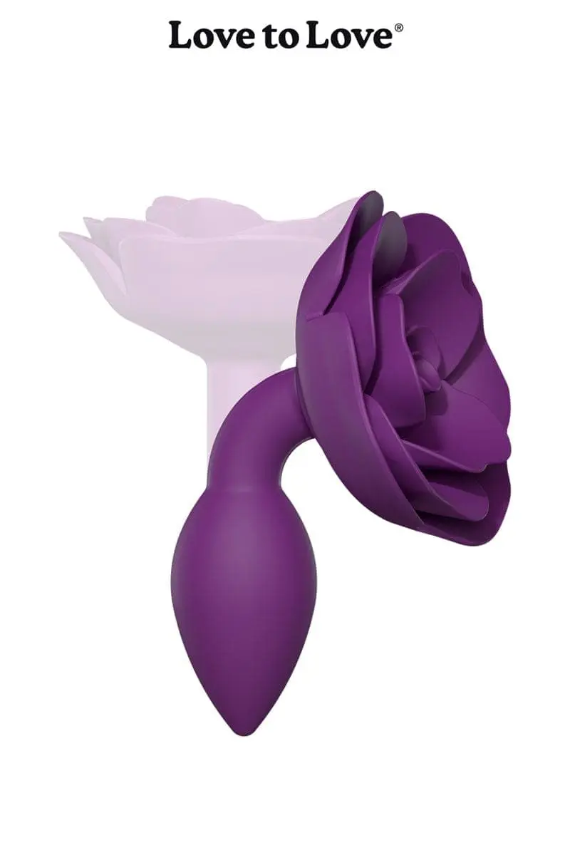 Plug Anal Rosebud Forme Rose 8 X 3 Cm Open Roses Taille S - Love To Love 3 Plug Anal Rosebud Forme Rose 8 X 3 Cm Open Roses Taille S - Love To Love – Image 3