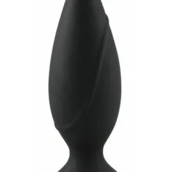 Petit Plug Anal Noir En Silicone 3,2 Cm Small - Malesation