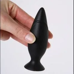 Petit Plug Anal Noir En Silicone 3,2 Cm Small - Malesation -LINGERIES Soldes plug anal small malesation only love 34041435521204