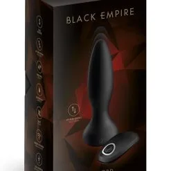 Plug Anal Va-et-vient Télécommandé En Silicone My Lord - Black Empire -LINGERIES Soldes plug anal va et vient telecommande black empire only love 34042212647092