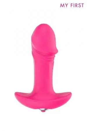 Plug Anal Vibrant 10,7 X 3 Cm Ergonomique Secret Plug - My First 1 Plug Anal Vibrant 10,7 X 3 Cm Ergonomique Secret Plug - My First