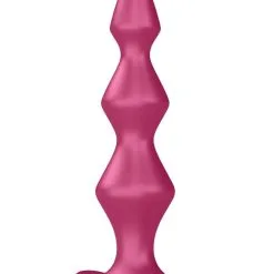 Plug Anal Vibrant 12 Modes De Vibration Lolli 1 Bordeaux 13,9cm - Satisfyer