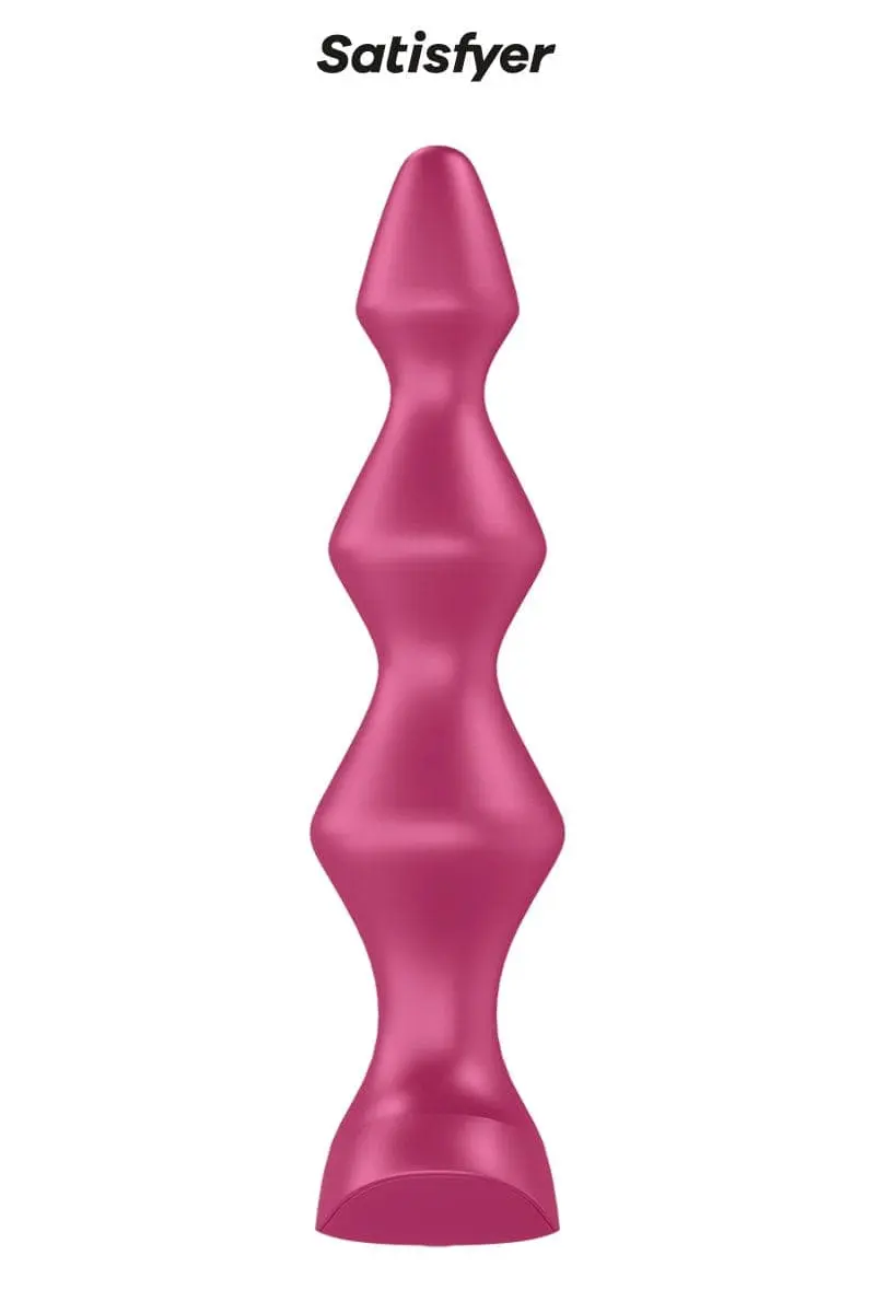 Plug Anal Vibrant 12 Modes De Vibration Lolli 1 Bordeaux 13,9cm - Satisfyer 2 Plug Anal Vibrant 12 Modes De Vibration Lolli 1 Bordeaux 13,9cm - Satisfyer – Image 2