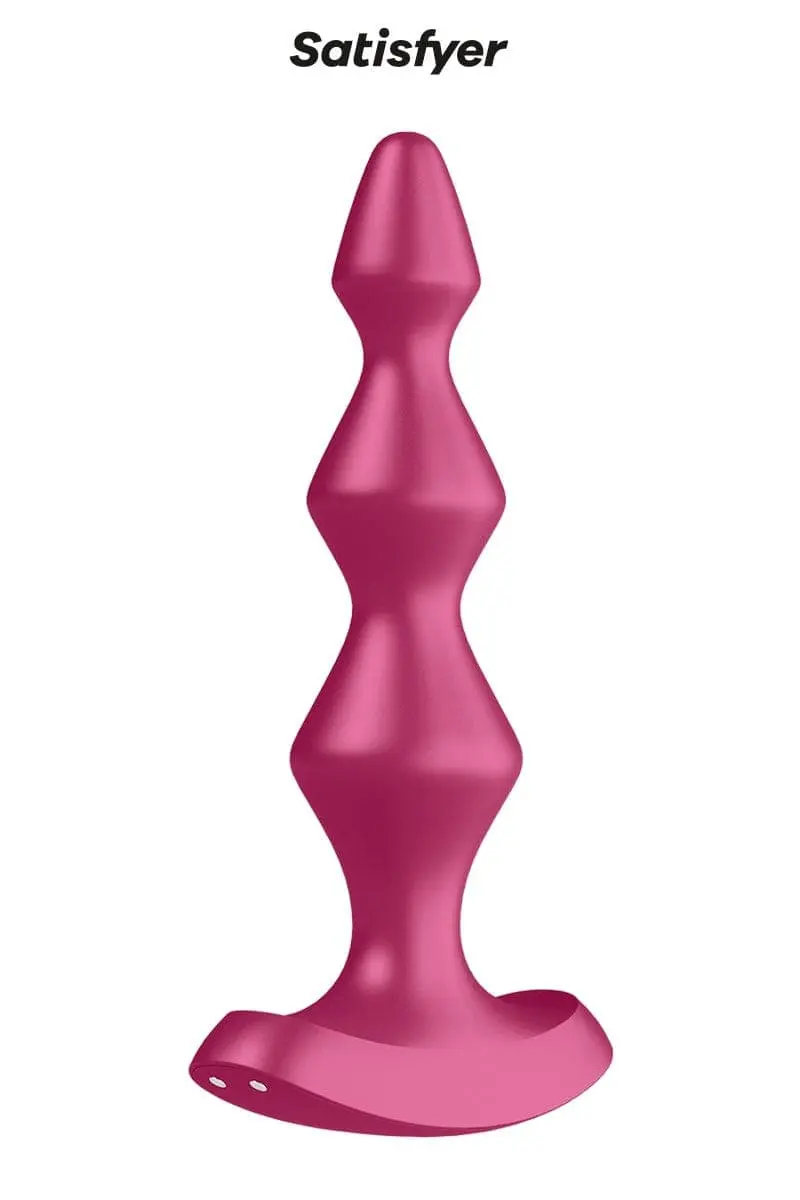 Plug Anal Vibrant 12 Modes De Vibration Lolli 1 Bordeaux 13,9cm - Satisfyer 3 Plug Anal Vibrant 12 Modes De Vibration Lolli 1 Bordeaux 13,9cm - Satisfyer – Image 3
