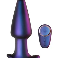 HUEMAN. Plug Anal Vibrant 6 Modes Rotatif Télécommandé Rechargeable Meteoroid - Hueman