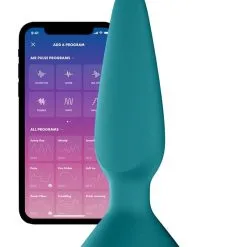 Plug Anal Vibrant Pour Hommes Et Femmes Ilicious 1 Bleu 13,5cm - Satisfyer