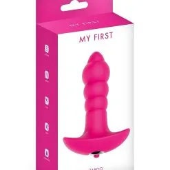 Plug Anal Vibrant Silicone 10,7 X 3 Cm Taboo + Pile Incluse - My First -LINGERIES Soldes plug anal vibrant silicone 10 7 x 3 cm taboo pile incluse my first only love 34042389758132