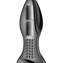 Plug Anal Vibrant Uni-sexe Rotator Plug 2+ Noir 13cm - Satisfyer -LINGERIES Soldes plug anal vibrant uni sexe rotator plug 2 noir 13cm satisfyer only love 34043111473332