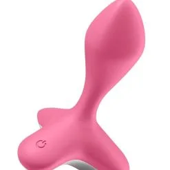 Plug Anal Vibrant Unisexe En Silicone Game Changer Rose 11.5cm - Satisfyer