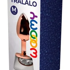 LINGERIES Soldes -LINGERIES Soldes plug bijou anal rose gold tralalo strass transparent taille m wooomy only love 40209884283193