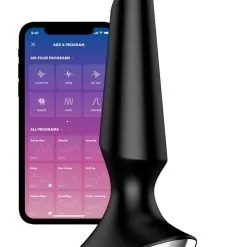 Plug Vibrant Connecté Pour Plaisir Anal Unisexe Ilicious 2 Noir - Satisfyer