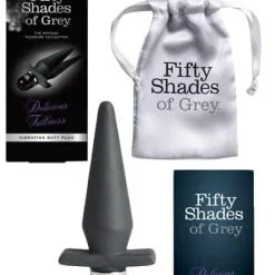 Plug Vibrant étanche 3 Vitesses Delicious Fullness - Fifty Shades Of Grey -LINGERIES Soldes plug vibrant fifty shades of grey only love 34041461964980