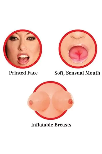 Pipedream Poupée Gonflable 3 Orifices Réalistes Brooke Le Hook - California Exotics 4 Pipedream Poupée Gonflable 3 Orifices Réalistes Brooke Le Hook - California Exotics – Image 4