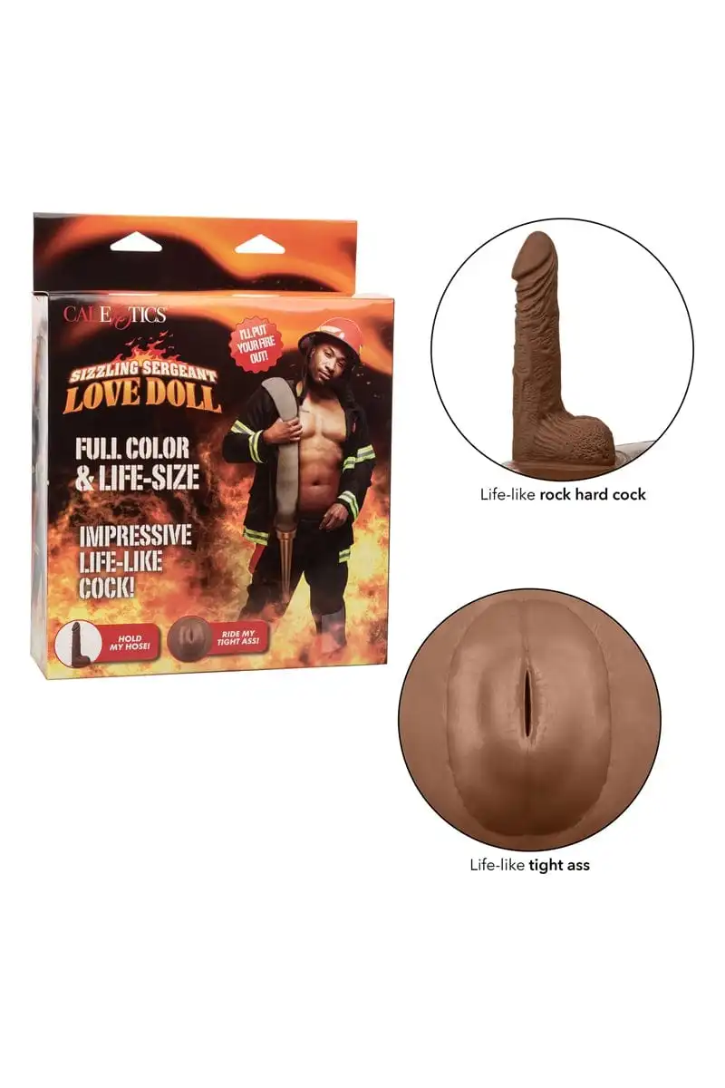 Poupée Gonflable Homme Sizzling Sergeant Love Doll - Calexotics 3 Poupée Gonflable Homme Sizzling Sergeant Love Doll - Calexotics – Image 3