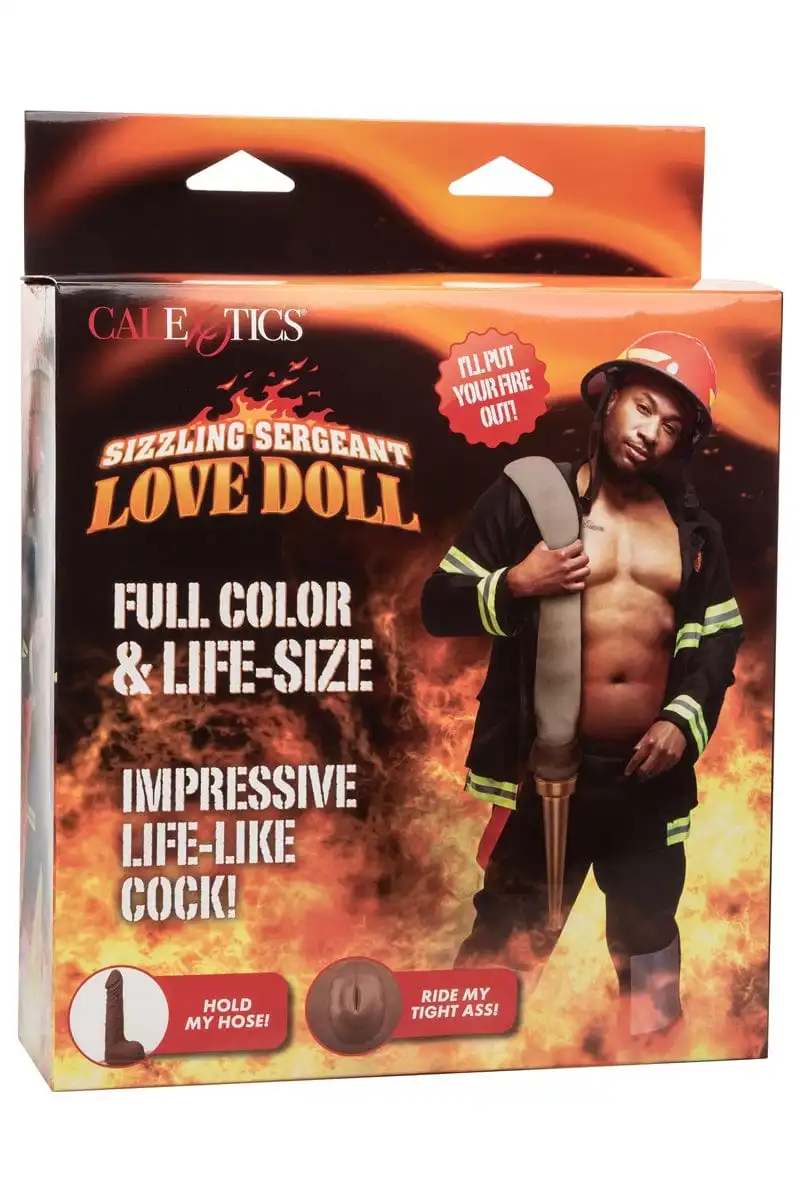 Poupée Gonflable Homme Sizzling Sergeant Love Doll - Calexotics 1 Poupée Gonflable Homme Sizzling Sergeant Love Doll - Calexotics