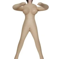 California Exotic Novelties Poupée Gonflable Taille Réelle 3 Orifices En Position Debout Vivid Raw - Calexotic