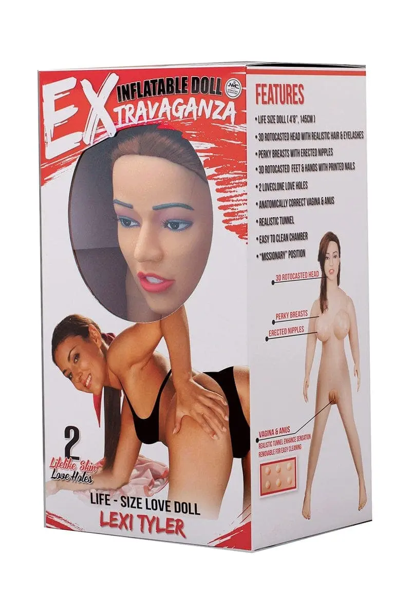 Poupée Réaliste Gonflable 3D 2 Orifices 145 Cm Lexi Tyler - NMC 3 Poupée Réaliste Gonflable 3D 2 Orifices 145 Cm Lexi Tyler - NMC – Image 3