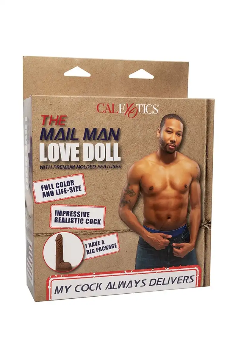 California Exotic Novelties Poupée Sexuelle Masculine Avec Pénis The Mail Man Love Doll - Calexotics 3 California Exotic Novelties Poupée Sexuelle Masculine Avec Pénis The Mail Man Love Doll - Calexotics – Image 3