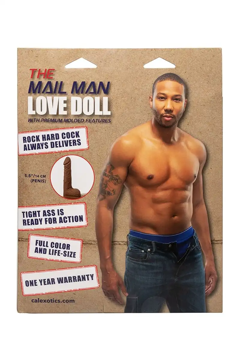 California Exotic Novelties Poupée Sexuelle Masculine Avec Pénis The Mail Man Love Doll - Calexotics 1 California Exotic Novelties Poupée Sexuelle Masculine Avec Pénis The Mail Man Love Doll - Calexotics