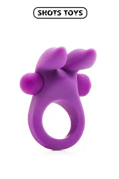 Rabbit Cockring érection Et Stimulation Clitoridienne - Shots Toys 1 Rabbit Cockring érection Et Stimulation Clitoridienne - Shots Toys